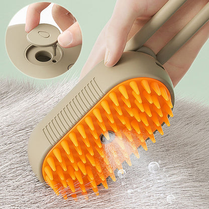 Steam brush for Cats and Dogs