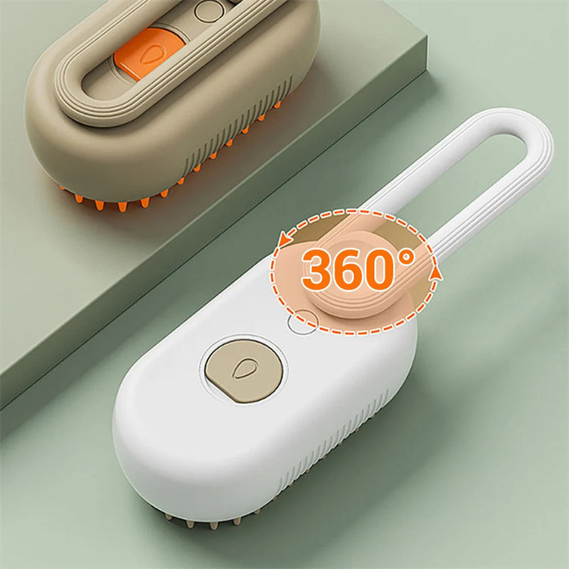 Steam brush for Cats and Dogs